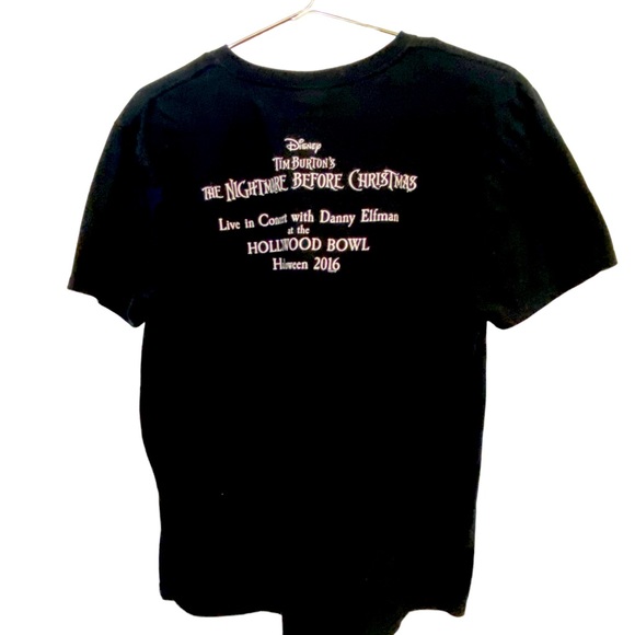 Tim Burton’s The Nightmare Before Christmas Live Danny Elfman T-Shirt Men’s L - Picture 2 of 6